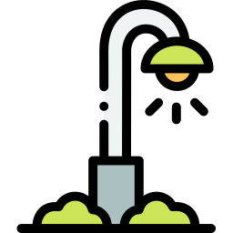 Street lamp icon