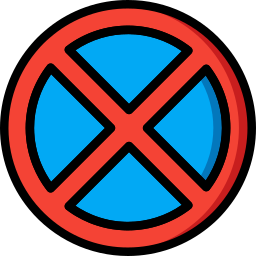 No stopping icon