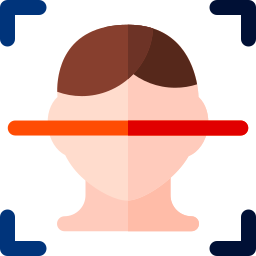 gesichtsscanner icon