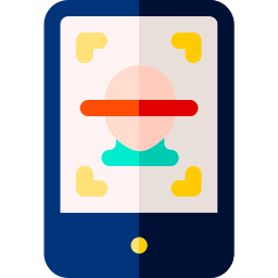 Face scanner icon