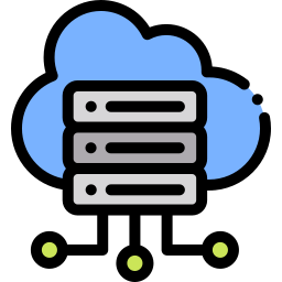 Cloud storage icon