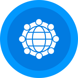 Global network icon