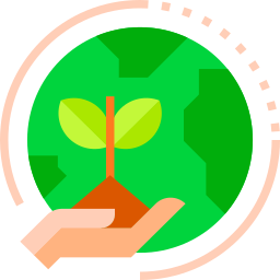 grüner planet icon