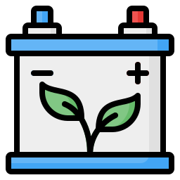 batterie écologique Icône