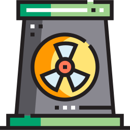 Nuclear power icon