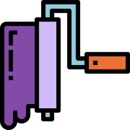 Paint roller icon