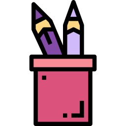 Pencil case icon