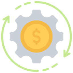 Économie circulaire Icône