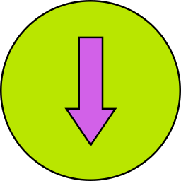 Down arrow icon