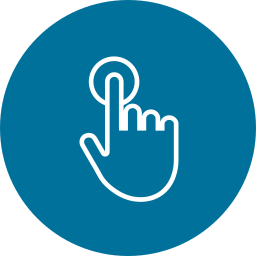 Hand pointer icon