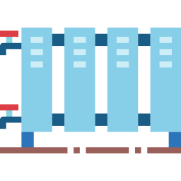 radiateur Icône