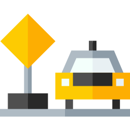 Taxi stop icon