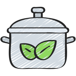 Cooking pan icon