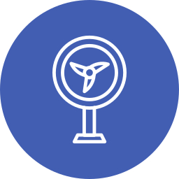 Pedestal fan icon