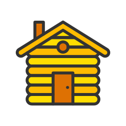 holzhütte icon