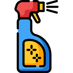 Cleaning spray icon