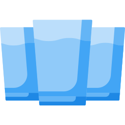 Glass of water icon