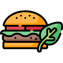 veganer burger icon