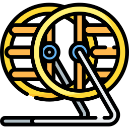 Hamster wheel icon