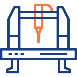 Cnc machine icon