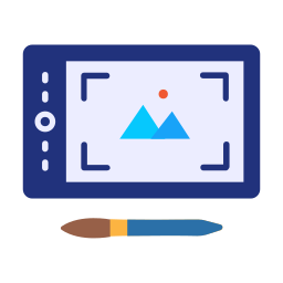 Pen tablet icon