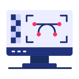 Graphic editor icon