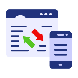 Data transfer icon