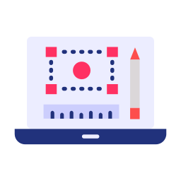 Graphic editor icon