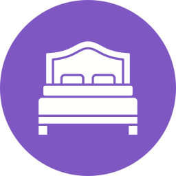 Double bed icon