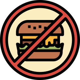 No fast food icon