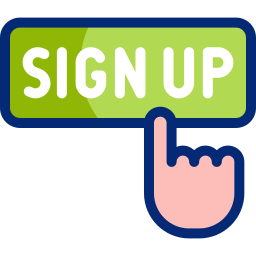 Sign up icon