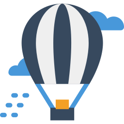 Air balloon icon