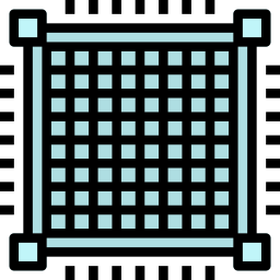 la grille Icône