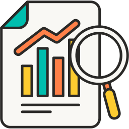 analyse commerciale Icône