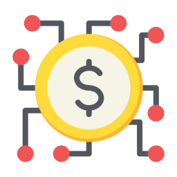 monnaie numérique Icône