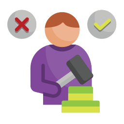 Decision maker icon