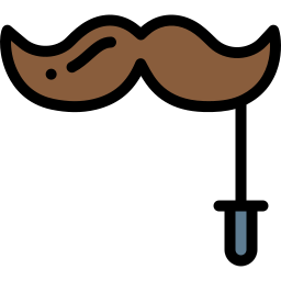 moustache Icône