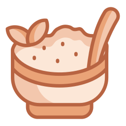 Brown rice icon