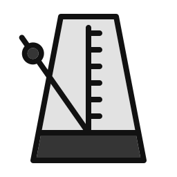 métronome Icône