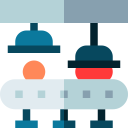 Press machine icon