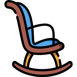 Rocking chair icon