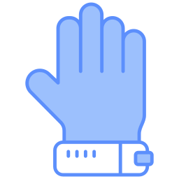 Winter gloves icon