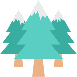 Pine trees icon