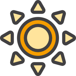 Sun icon