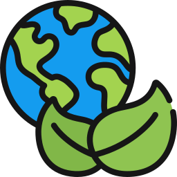 Green earth icon