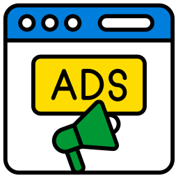 Online advertisement icon