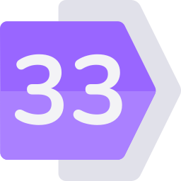 Thirty three icon