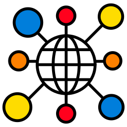 Global network icon