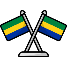 flaga gabonu ikona