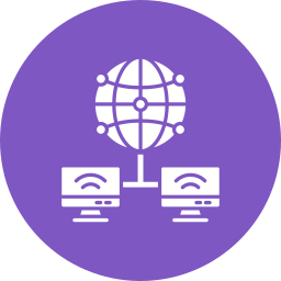 Global network icon